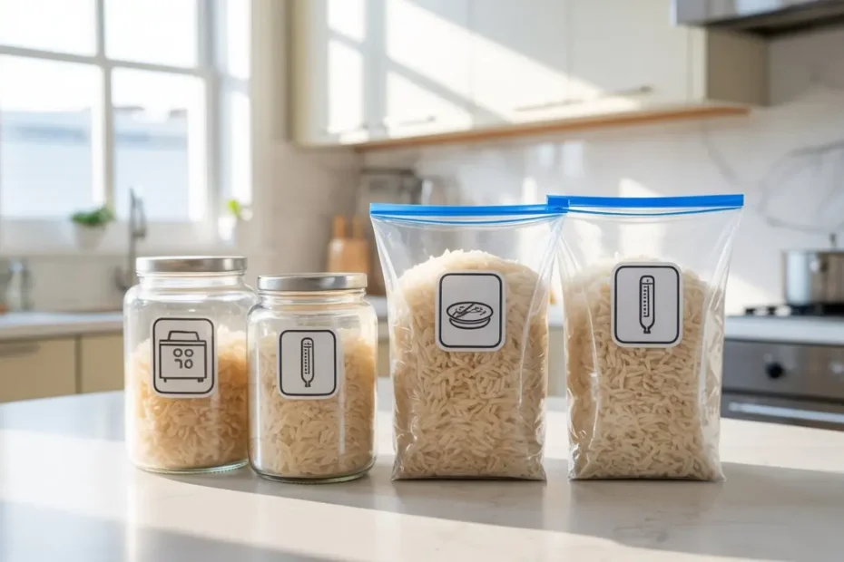 Pode congelar arroz cozido?