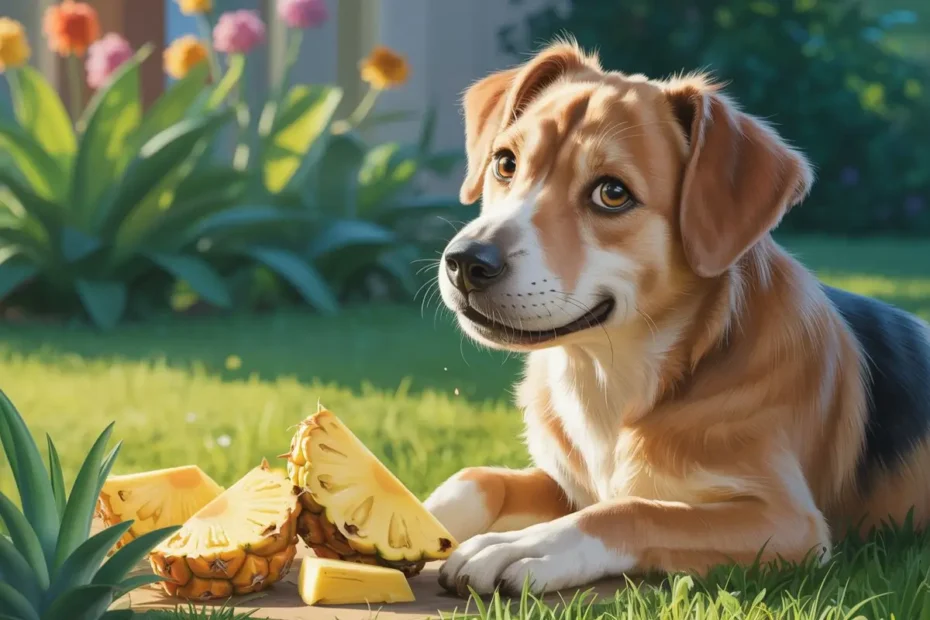 Cachorro pode comer abacaxi?