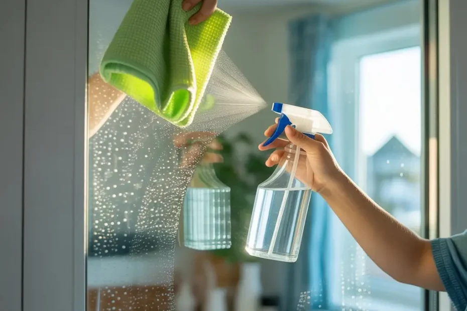 Pode limpar vidro com álcool?