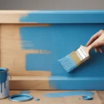 Pode pintar madeira com tinta de parede?